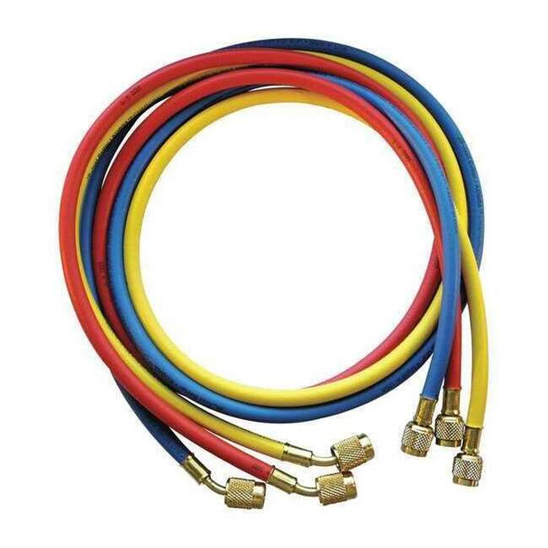 Jb Industries Manifold Hose Set,60 In,Red,Yellow,Blue CCLS5-60