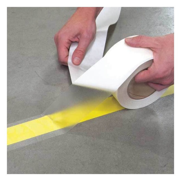 Self Lamination Clear Roll Vinyl Clear, 5" W x 54 ft. L, 6 mil Thick