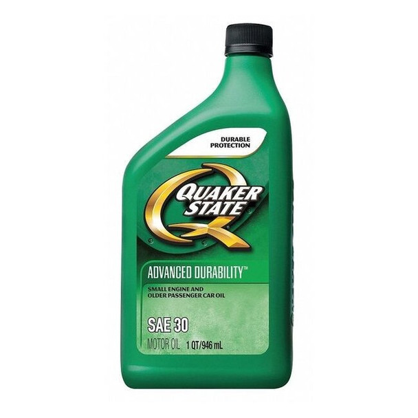Quaker State Engine Oil, 30W, Heavy-Duty, 1 Qt. 550035190