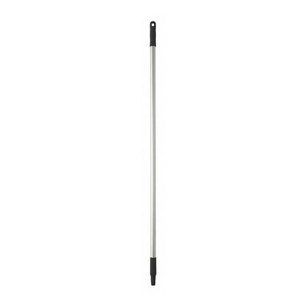 Vikan 50" Color Coded Handle, 1 in Dia, Black, Aluminum 29589