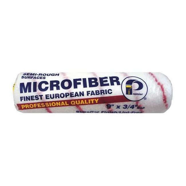 Premier 9" Paint Roller Cover, 3/4" Nap, Microfiber 9MCR-75