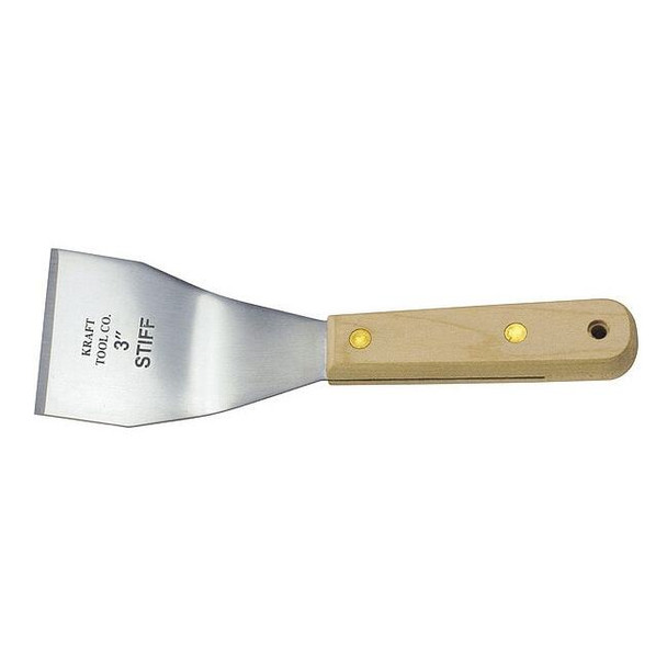 Kraft Tool Scraper,Stiff,3",SS DW035
