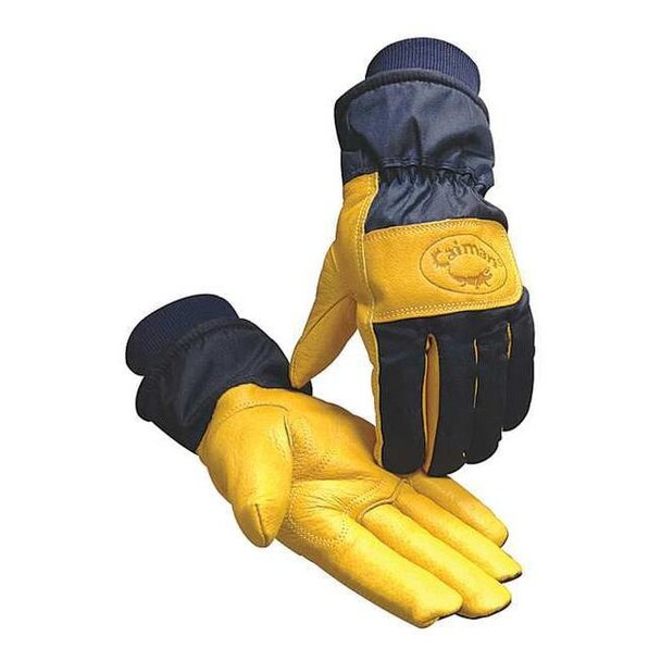 Cold Protection Gloves, Pigskin Leather Palm, Heatrac Lining, Blue, S ( 7 )