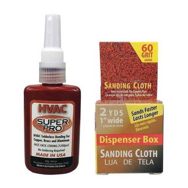 Highside Chemicals HVAC Solderless Bonding Kit,1.85 oz. HS32098