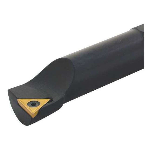 Indexable Boring Bar, TPBN12-3, 10 in L, High Speed Steel, Triangle Insert Shape