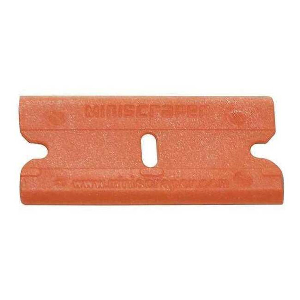 Direct Brands Scraper Blade, Orange, Plastic, PK100 GDS-106