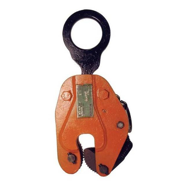 Renfroe Plate Clamp,4000 lb,Vertical,0 to 1 In LJ-02.00-A