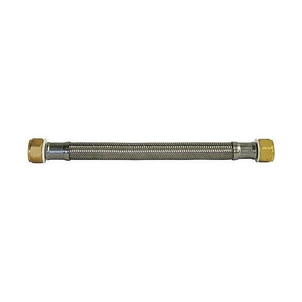 Kissler Water Heater Supply Line,3/4x3/4,18in.L 88-4018