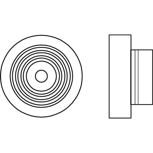 Rockwood Replacement Bumper,For Use w/20KA62,PK5 456B
