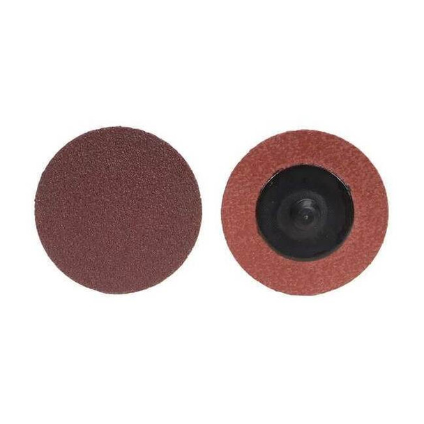 Merit Quick Change Disc,3In,60 Grit,TR,PK50 69957399721