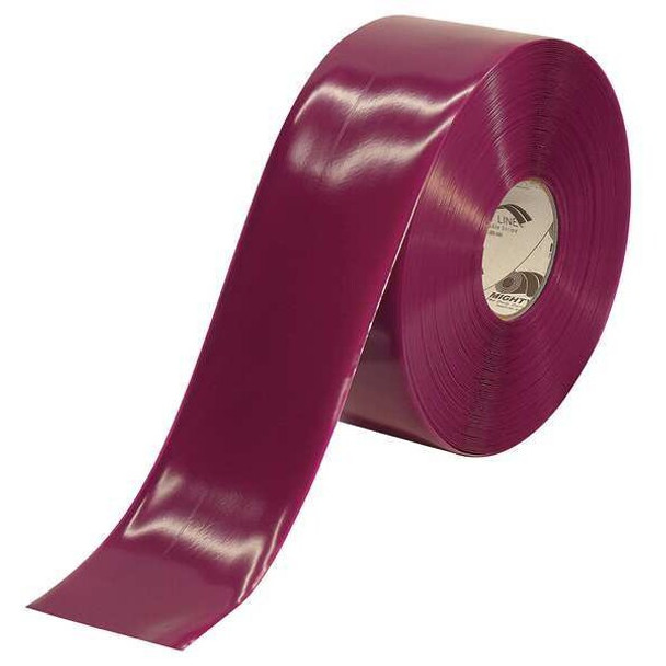 Mighty Line Floor Tape,Purple,4 inx100 ft,Roll 4RP Mighty Line Floor Tape,Purple,4 inx100 ft,Roll 4RP