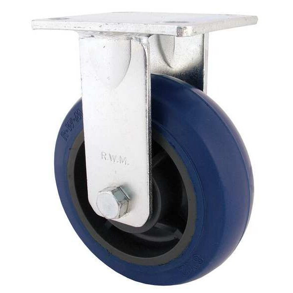 Rwm Rigid Plate Caster,Phenolic,6 in,1200 lb 65-DUR-0620-R