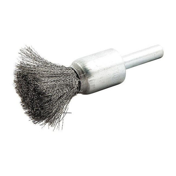 Manufacturer Varies End Brush,Crimped,1/2" dia.,25000 rpm 66252839040
