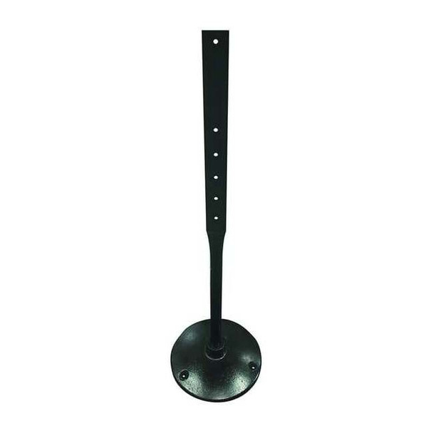 Lyle Sign Base with Post, Rigid, Portable, Steel 100001