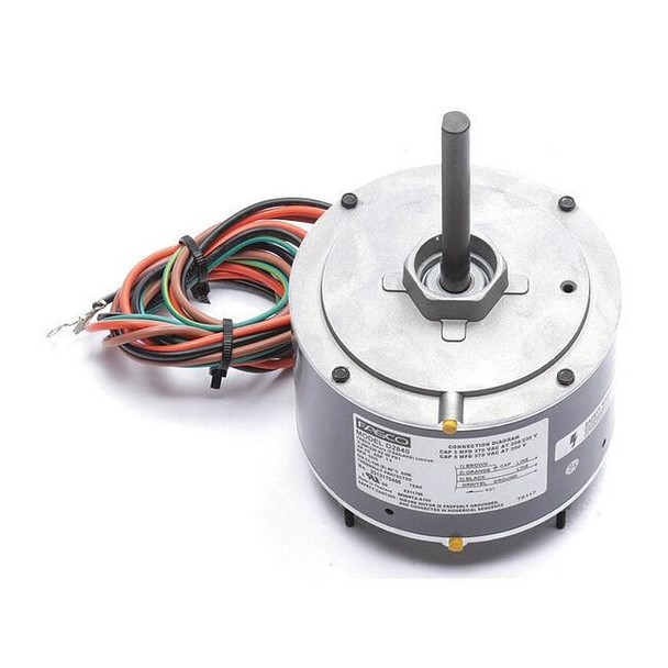 Fasco Condenser Fan Motor, 1/5, OEM Replacement Brand: Rheem/Ruud D2840