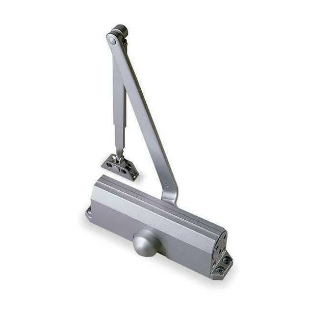 Manual, Hydraulic, Yale 51, Door Closer, Heavy Duty Interior and Exterior, Gray