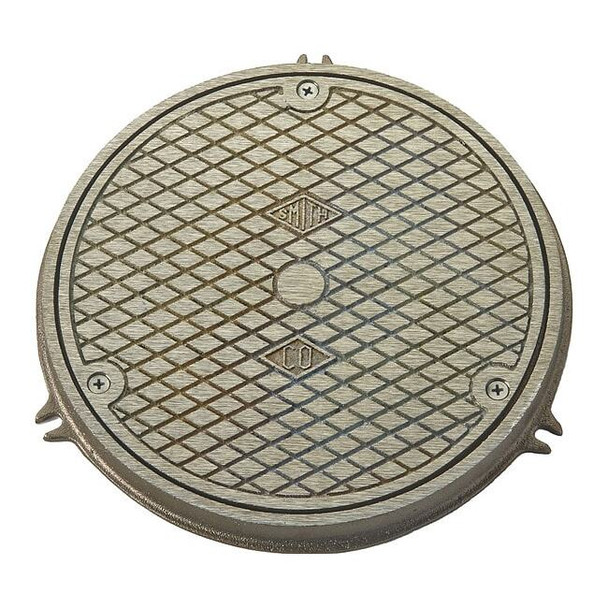 Jay R. Smith Manufacturing FloorCleanout,Bronze,Round,9-1/2inDia 4810-08