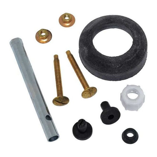 American Standard Tank Coupling Kit, Toilet, Brass/Rubber 7301476-100.0070A