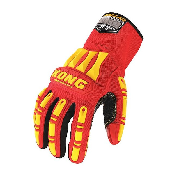 Cut Resistant Impact Coated Gloves, Cut Level A5 ,Silicone ,Smooth ,2XL 1 PR