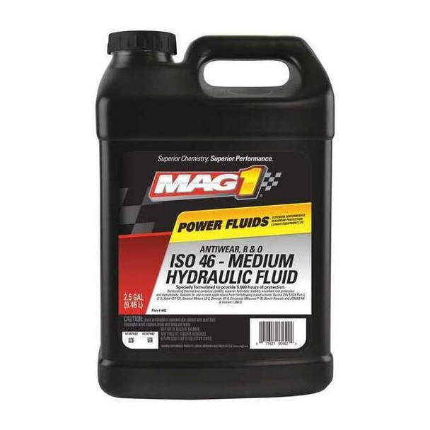 Mag 1 2.5 gal Jug, Hydraulic Oil, 46 ISO Viscosity, 20W SAE MAG00462