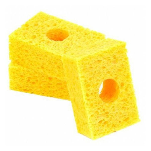 Plato Tip Cleaning Sponge,2-1/8 in  x 1-1/2" x 1 in thick. CS-1