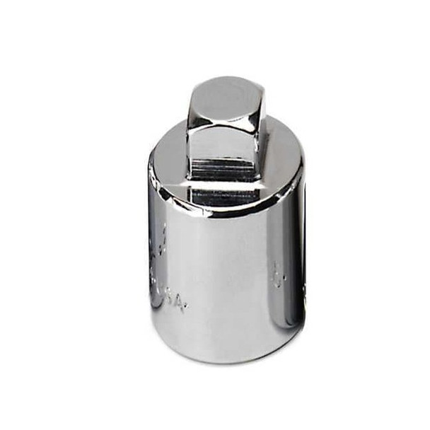 3/8" Drive, 4 pt SAE Socket, 4 Points,  Steel, Chrome, 1/4 in