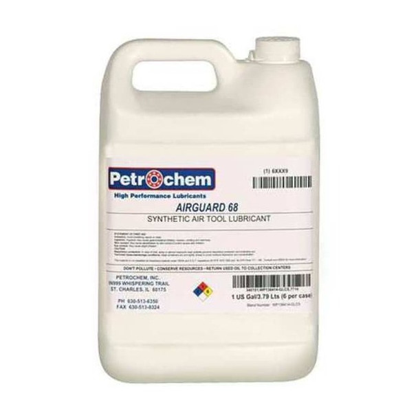 Petrochem 1 gal., Pail, Synthetic, Clear AIRGUARD 68-001