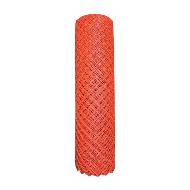 Quest Fence,2" x 2" Mesh,4 ft. H,Orange DLW 48100 X