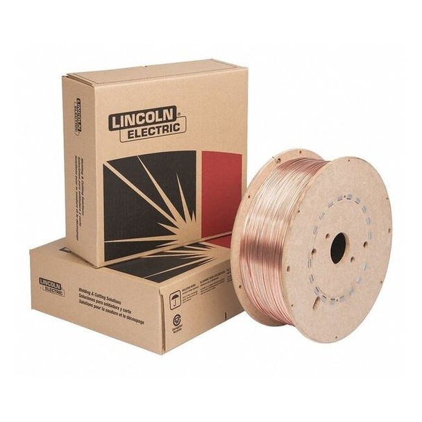 Lincoln Electric MIG Welding Wire,ER70S-6,0.035",44 lb ED021274