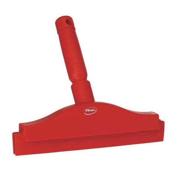 Vikan VIKAN Red 10" Polypropylene Bench Squeegee, Width: 9.84" 77114