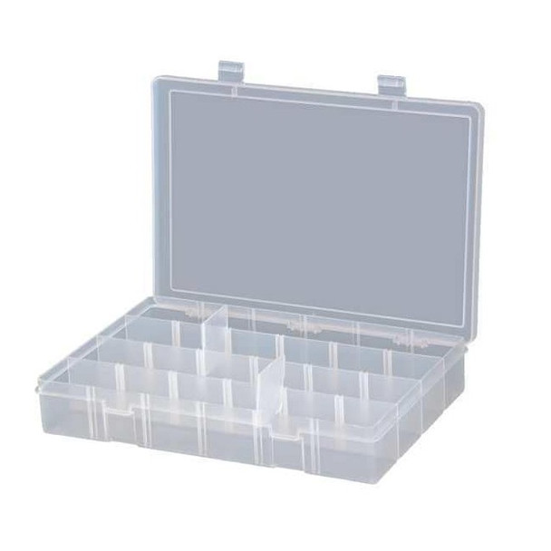 Compartment Box with 24 compartments, Plastic, 2-5/16" H x 13-1/8 in W