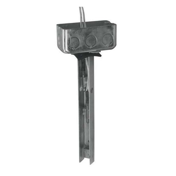 Johnson Controls Temperature Sensor Duct Mount Plate, Gray TE-6001-1
