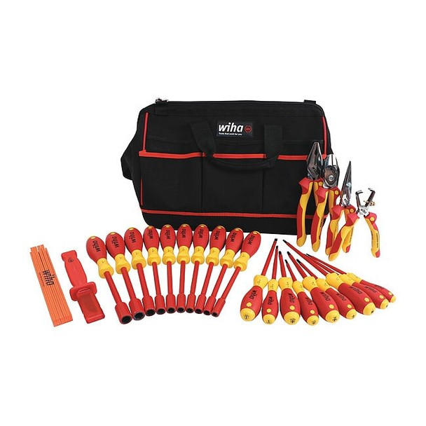 Wiha Insulated Tool Set,25 pc. 32879