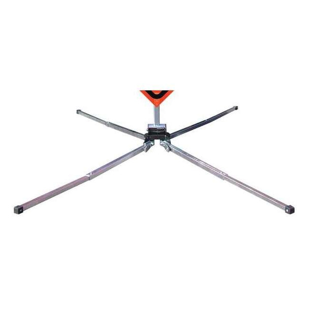 Dicke Sign Stand,Aluminum,18 in Maximum Mast H DF3003W