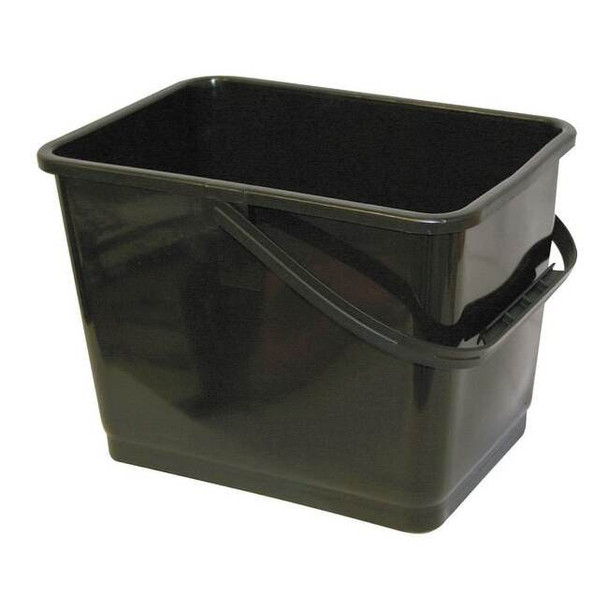 Mallory MALLORY Black Squeegee Bucket, Depth: 8 3/4 in 864 Black