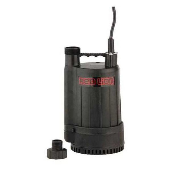 Red Lion 1/6 HP 1" M Plug-In Utility Pump 115 No Switch Included 14942731