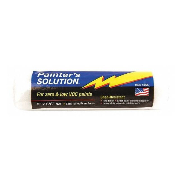 Wooster 9" Paint Roller Cover, 3/8" Nap, Woven Fabric R576-9