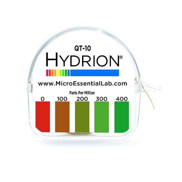 Hydrion Quat Test Kit,7 1/2 in L,1/4 in W Quatstart