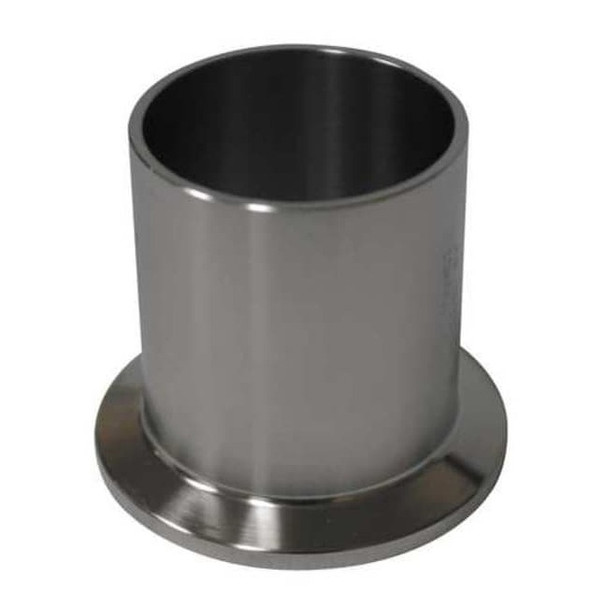 Maxpure 1-1/2" Clamp x Orbital Weld T316L SS Ferrule TEG14AM76L1.5-PL