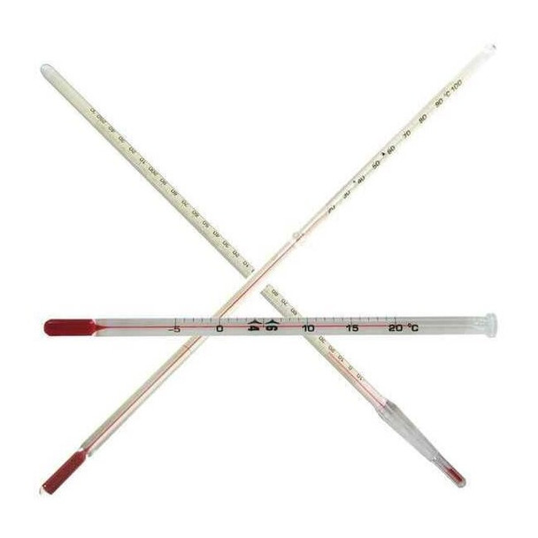 Thermco Liquid In Glass Thermometer,0 to 80C ACC641S