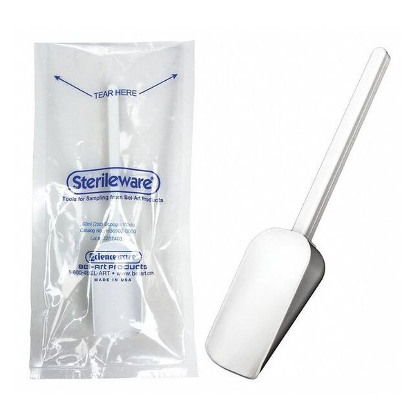 Manufacturer Varies Scoop,2 fl oz,20.5 cm,White,PK100 H36902-0000