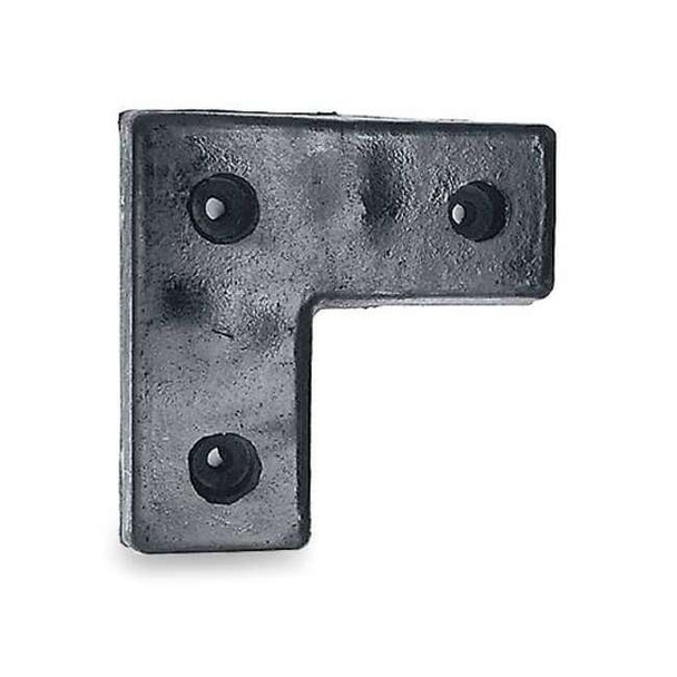 Manufacturer Varies Dock Bumper,18 x 4 x 18 In,Rubber L-1818-4