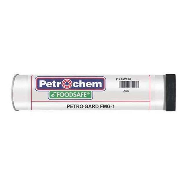 Petrochem 14 oz., Cartridge, Semi-Synthetic, White PETRO-GARD FMG-1