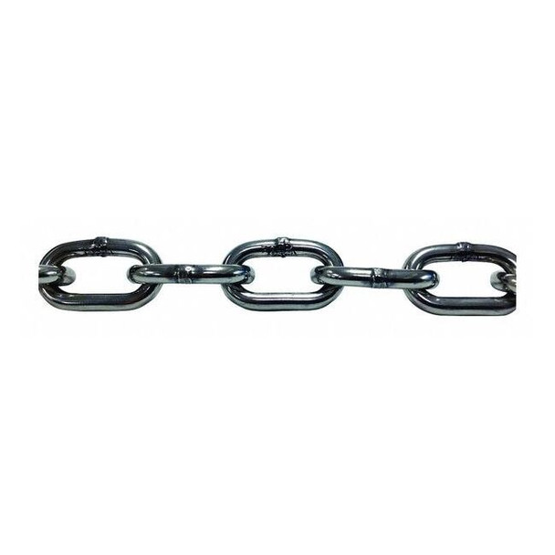 Pewag Chain,10 ft L,Trade Size 1/8 in.,304L SS 4893/10