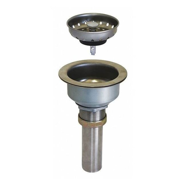 Sani-Lav Strainer,SS,Size 3-1/2 in. to 4 in. 1011