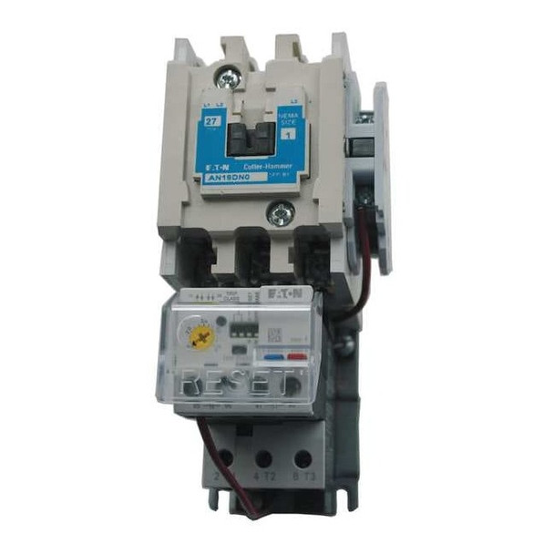 NEMA Magnetic Motor Starter, Non-Reversing, 1NO, 120V AC, 3 P