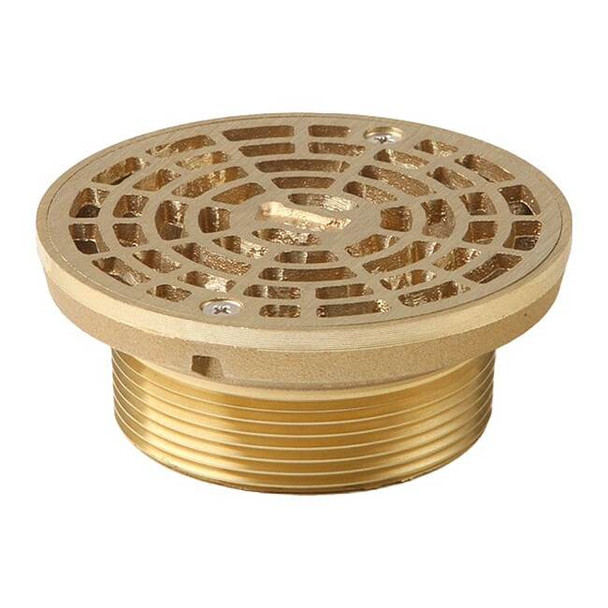 Light Commercial - Light Duty Grate, Nickel Bronze, 3", NPT