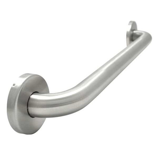 Wingits Smooth Grab Bar, 36" L, Stainless Steel, Satin WGB5SS36