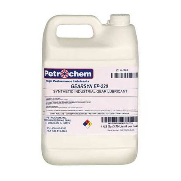 1 gal Gear Oil Pail 220 ISO Viscosity, 90 SAE, Clear