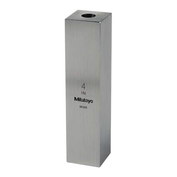 Mitutoyo Gage Block,Square,Steel,4.00 In,ASME 0 614204-531